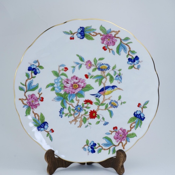 Ansley Pembroke Vintage Display Decor Dinner Plate - Picture 1 of 7